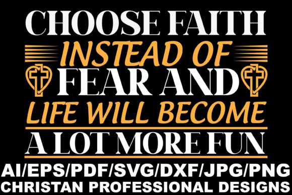 Choose Faith Instead of Fear and Life Embroidery Design Review
