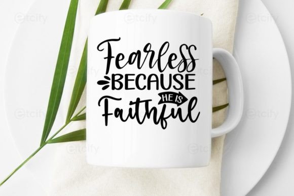 Fearless Because He Is Faithful Embroidery Design Review