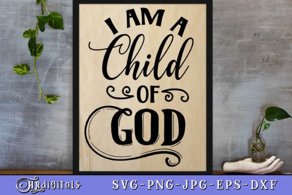 I Am a Child of God Embroidery Design Review
