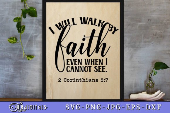 I Will Walk by Faith Embroidery Design Review