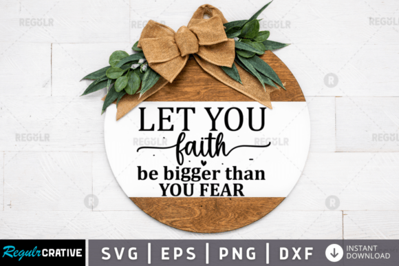 Let Your Faith Be Bigger Than Fear: A Designer’s Perspective