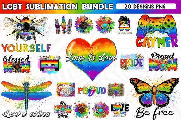 LGBT Sublimation Bundle PNG 20 Designs: A Designer’s Practical Review