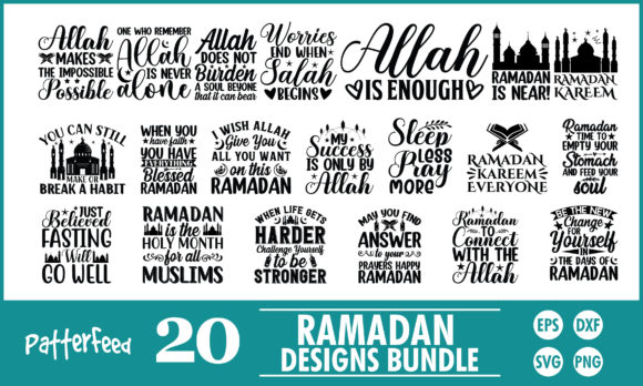 Ramadan SVG Bundle Review for Real Embroidery Projects