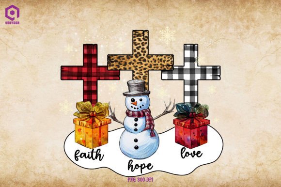 Review: Faith Hope Love Jesus Snowman Embroidery Design
