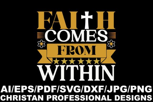 Review of Faith Comes from Within Embroidery Design