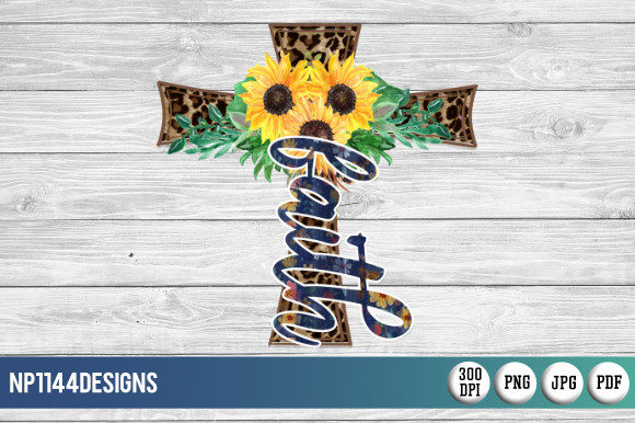Review of Faith Leopard Sunflower Cross for Real Embroidery Projects