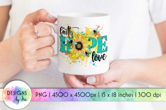 Reviewing Faith Hope Love Religious Sublimation for Real Projects