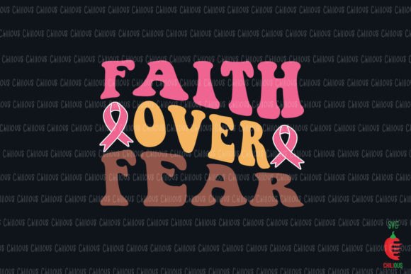 Reviewing the Faith over Fear Breast Cancer Embroidery Design