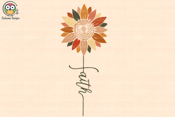 Sunflower Faith Sublimation Design Review