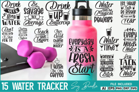 Water Tracker Bundle: A Realistic Embroidery Design Review